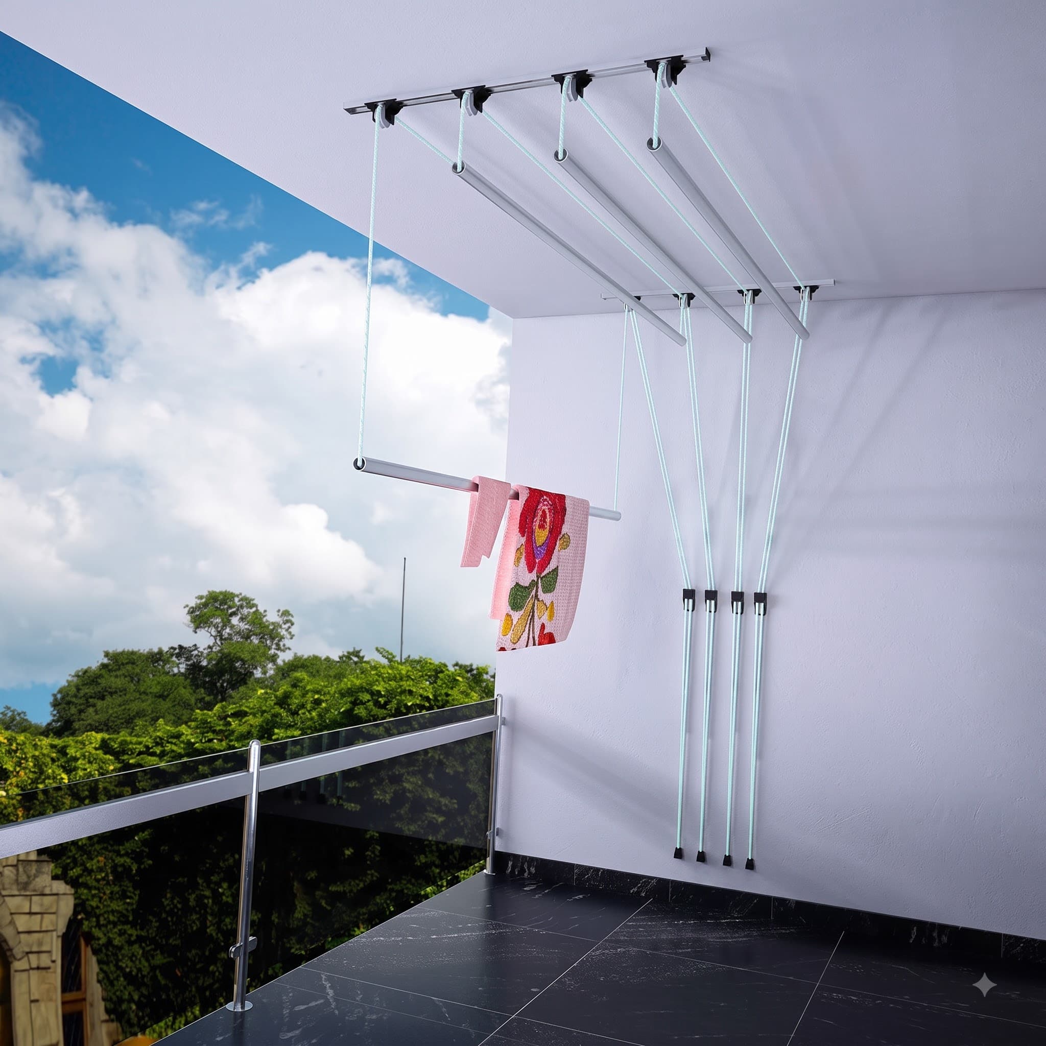 Ceiling cloth hanger installation in Chennai