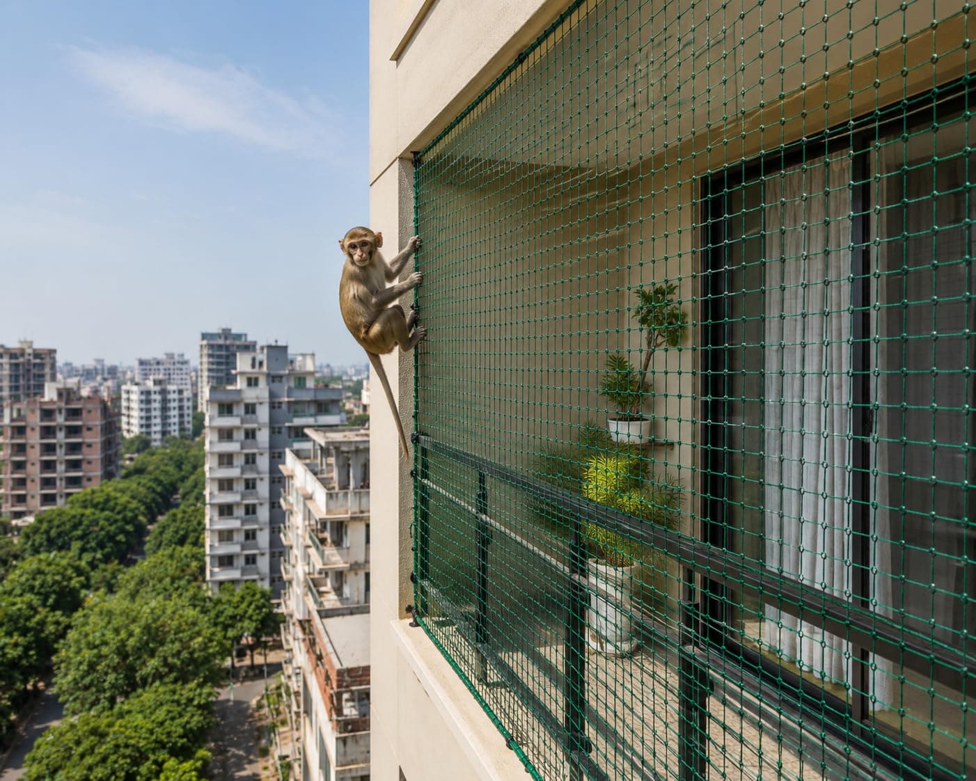 Monkey Safety Nets installation in Chennai
