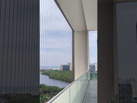 High-Rise Balcony Safety Net Installation